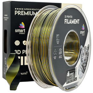 Filament Silk PLA Dual Color black gold | Smart Print