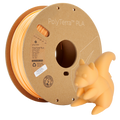PLA filamenttekercs, matt pasztell barack, Polymaker, 1,75 mm